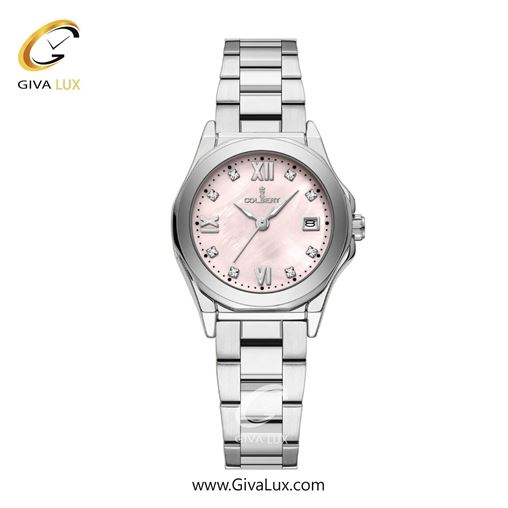 ساعت مچی اورجینال زنانه کلبرت COLBERT نقره ای | نقره ای| صورتی| کد رفرنس 0345L