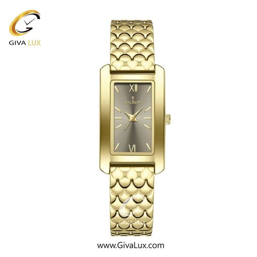 ساعت مچی اورجینال زنانه کلبرت COLBERT طلایی | طلایی| دودی|تیتانیوم| کد رفرنس 0346L