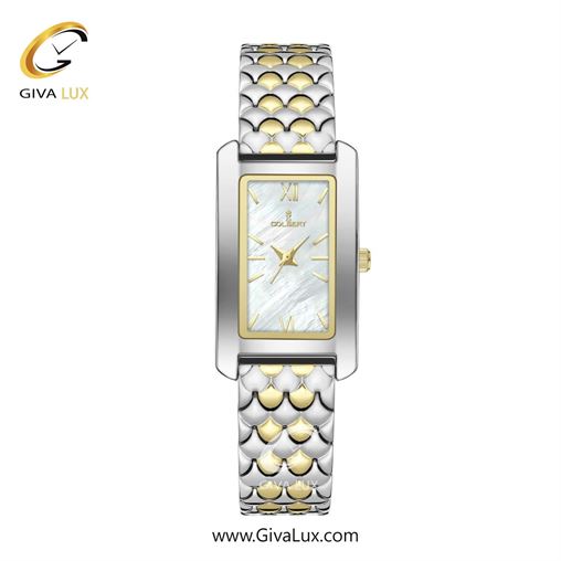 ساعت مچی اورجینال زنانه کلبرت COLBERT طلایی-نقره ای | نقره ای-طلایی| سفید صدفی| کد رفرنس 0346L