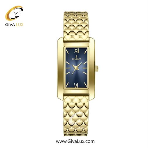 ساعت مچی اورجینال زنانه کلبرت COLBERT طلایی | طلایی| سرمه ای| کد رفرنس 0346L