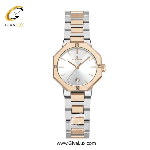ساعت مچی اورجینال زنانه کلبرت COLBERT رزگلد | رزگلد-نقره ای| نقره ای| کد رفرنس 0347L