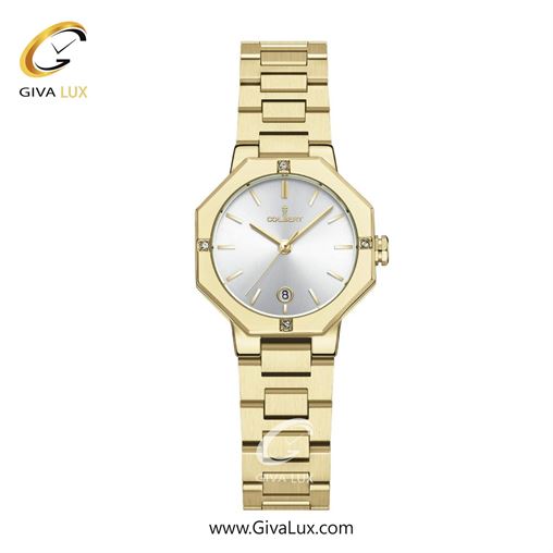 ساعت مچی اورجینال زنانه کلبرت COLBERT طلایی | طلایی| نقره ای| کد رفرنس 0347L