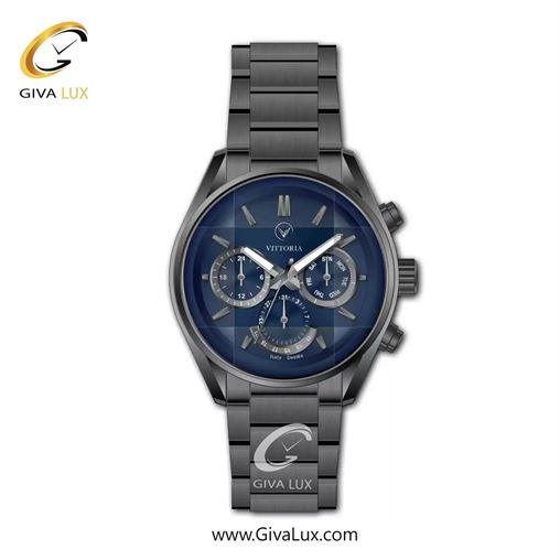 ساعت مچی اورجینال مردانه ویتوریا | Vittoria سه موتوره فول تایم مشکی | مشکی| سبز| کد رفرنس VT3470 3470-4.jpg
