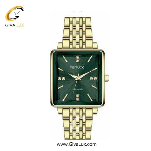ساعت مچی اورجینال زنانه فروچی Ferrucci  طلایی | طلایی| طلایی| کد رفرنس FC 03484.04 3484.05.jpg