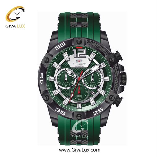 ساعت مچی اورجینال مردانه اورینت (کانتیننتال) | Orient (Continental) سه موتوره کرنوگراف مشکی | سبز یشمی تیره| سبز یشمی تیره| کد رفرنس 139