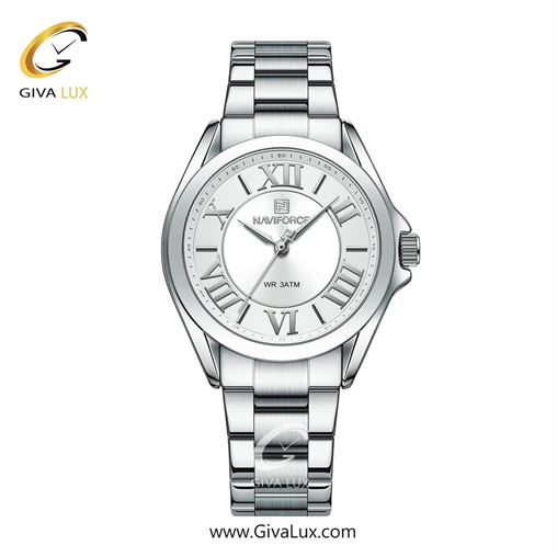 ساعت مچی زنانه بندفلزی ناوی فورس(نیوی فورس)  NF5037 S/W 354_5037SS.jpg