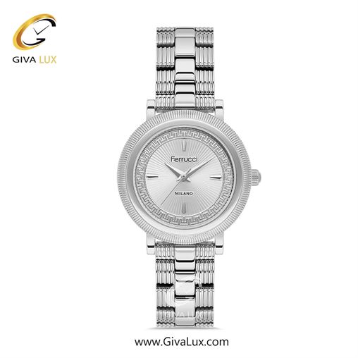 ساعت مچی اورجینال زنانه فروچی Ferrucci  نقره ای | نقره ای| نقره ای| کد رفرنس FC 3546.01 3574.01.jpg