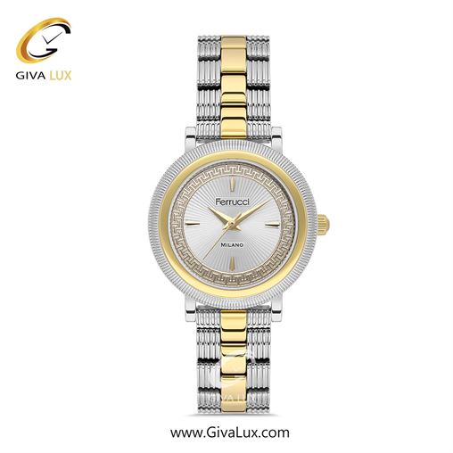 ساعت مچی اورجینال زنانه فروچی Ferrucci  نقره ای | نقره ای| نقره ای| کد رفرنس FC 3574.01 3574.02.jpg