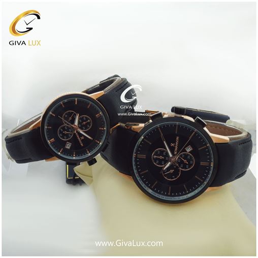 ست ساعت مردانه و زنانه طرح سه موتوره رومانسون 