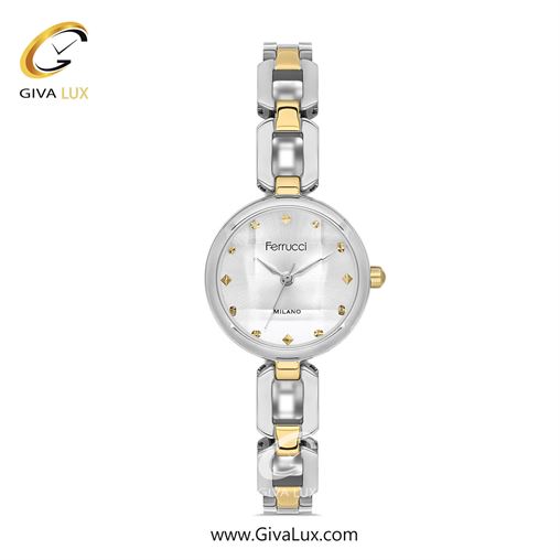 ساعت مچی اورجینال زنانه فروچی Ferrucci  نقره ای | نقره ای| نقره ای| کد رفرنس FC 3644.01 3644.03.jpg