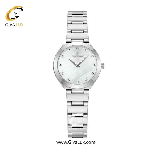 ساعت مچی اورجینال زنانه کلبرت COLBERT نقره ای | نقره ای| سفید صدفی| کد رفرنس 0365L
