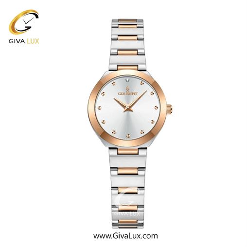 ساعت مچی اورجینال زنانه کلبرت COLBERT رزگلد | رزگلد-نقره ای| نقره ای| کد رفرنس 0365L