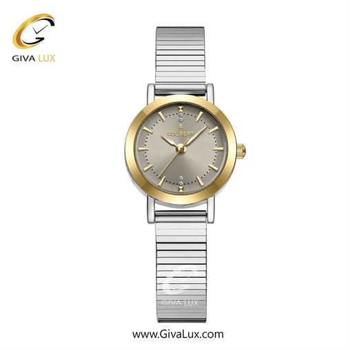 ساعت مچی اورجینال زنانه کلبرت COLBERT طلایی | نقره ای| خاکی| کد رفرنس 0367L