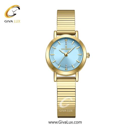 ساعت مچی اورجینال زنانه کلبرت COLBERT طلایی | طلایی| آبی| کد رفرنس 0367L