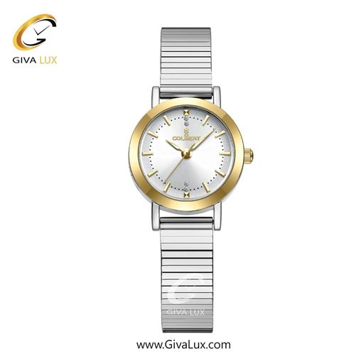 ساعت مچی اورجینال زنانه کلبرت COLBERT طلایی | نقره ای| نقره ای| کد رفرنس 0367L