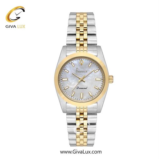 ساعت مچی اورجینال زنانه فریلوک Freelook طلایی | نقره ای-طلایی| نقره ای| کد رفرنس FL.4.10004-4