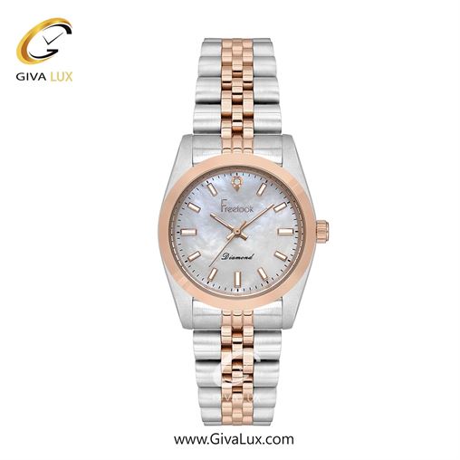 ساعت مچی اورجینال زنانه فریلوک Freelook رزگلد | رزگلد-نقره ای| نقره ای| کد رفرنس FL.4.10004-6