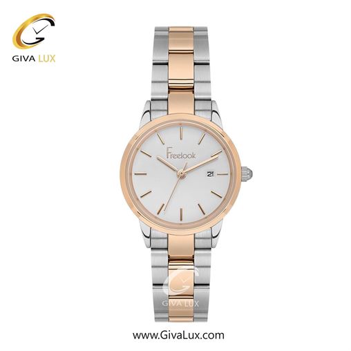 ساعت مچی اورجینال زنانه فریلوک Freelook رزگلد | نقره ای-رزگلد| نقره ای| کد رفرنس FL.4.10012-6