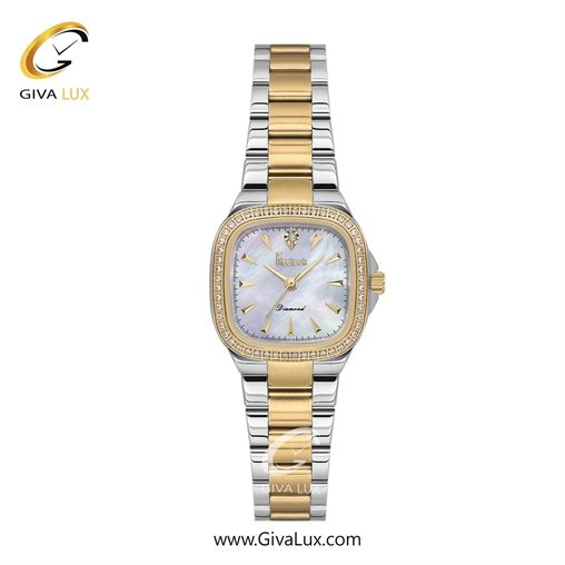 ساعت مچی اورجینال زنانه فریلوک Freelook طلایی | نقره ای-طلایی| سفید صدفی| کد رفرنس FL.4.10013.4