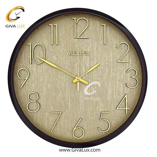 ساعت دیواری  ولدر عرض قاب 38 سانتیمتر  | خاکستری بژ | کد رفرنس 404 404-4.jpg