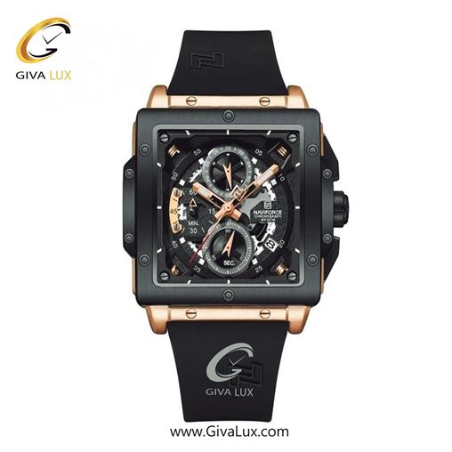 ساعت مچی اورجینال مردانه ناوی فورس|Naviforce|نوی فورس|نیوی فورس سه موتوره کرنوگراف مشکی | مشکی| مشکی| کد رفرنس NF8064 409_NF8064-RGBB.jpg