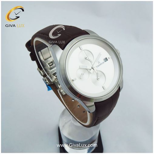 ساعت زنانه سه موتوره رومانسون بند چرمی