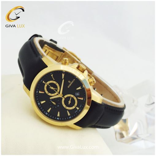 ساعت زنانه سه موتوره رومانسون بندچرمی