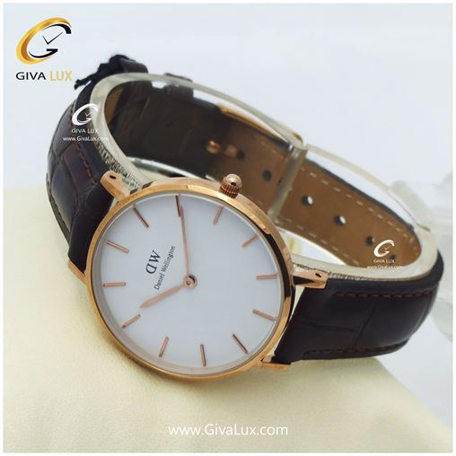 ساعت زنانه چرمی  دنیل ولینگتون  