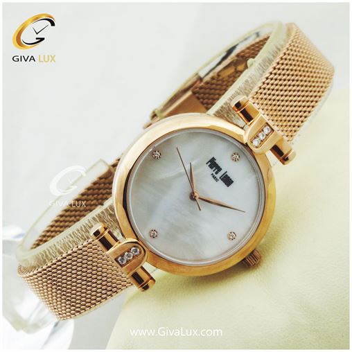 ساعت مچی اورجینال زنانه پییر لنون Pierre Lenon مدل PL-0121 فول استیل رزگلد