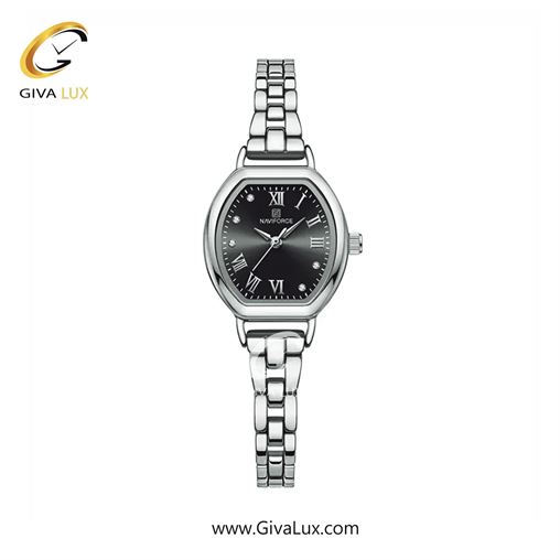 ساعت مچی زنانه بند فلزی نقره ای ناوی فورس(نیوی فورس)NF5035 S/B  442_SB.jpg