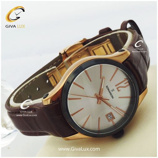  ساعت زنانه تک موتوره بندچرمی رومانسون 