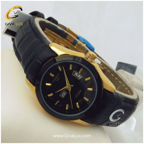 ساعت مچی زنانه دو تقویم بند فیکس تیسوت