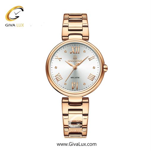 ساعت مچی زنانه بندفلزی ناوی فورس(نیوی فورس)رز گلد NF5030 RG/W 449_5030G-S2.jpg