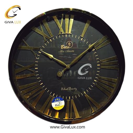 ساعت دیواری اورجینال بتیس آلیاژ فلزی نقره ای| کد رفرنس 4525 4525.jpg