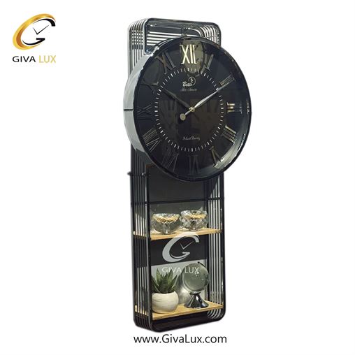 ساعت دیواری اورجینال بتیس آلیاژ فلزی نقره ای| کد رفرنس 4550
