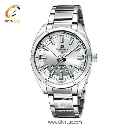 ساعت مردانه بند فلزی نقره ای ناوی فورس مدل NF9038 474_9038-sss.jpg