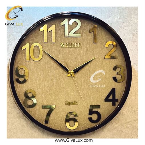 ساعت دیواری اورجینال ولدر PVC مشکی| کد رفرنس 5012 5012-4.jpg