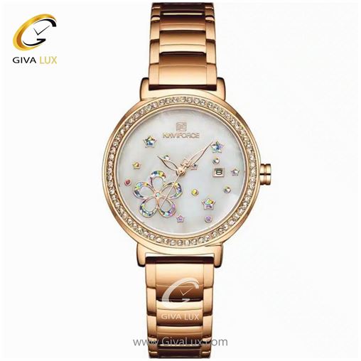 ساعت مچی زنانه بند فلزی ناوی فورس مدل NF5016L 5016.jpg