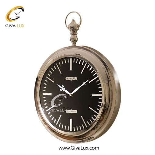 ساعت دیواری اورجینال بتیس آلیاژ فلزی نقره ای| کد رفرنس 5030 5030-02.jpg