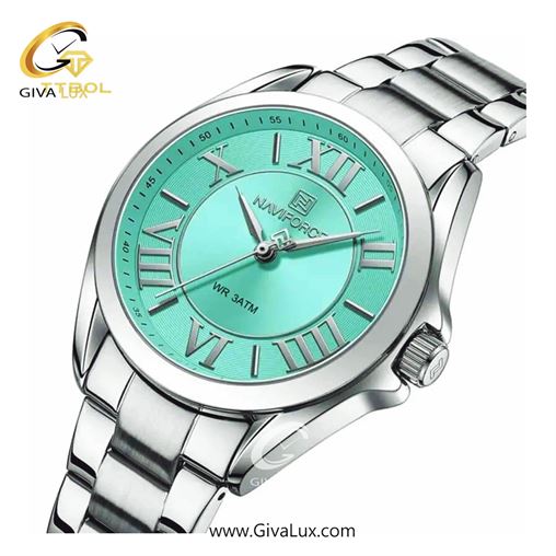 ساعت مچی زنانه بندفلزی ناوی فورس(نیوی فورس)  NF5037 S/BE 5037S-Blu.jpg