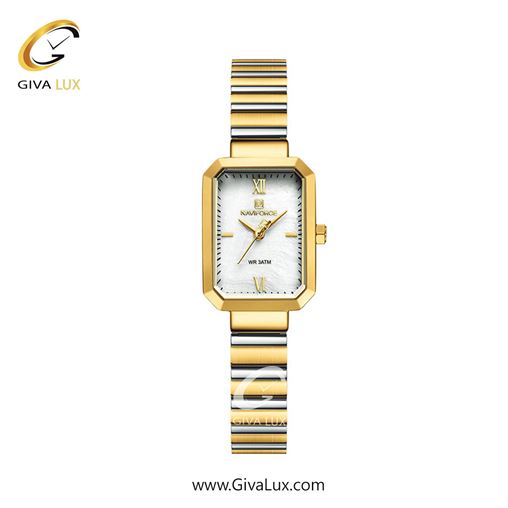 ساعت مچی اورجینال زنانه ناوی فورس|Naviforce|نوی فورس|نیوی فورس طلایی | طلایی-نقره ای| سبز| کد رفرنس NF5050 G/GN/G 5050-G-W-G.jpg