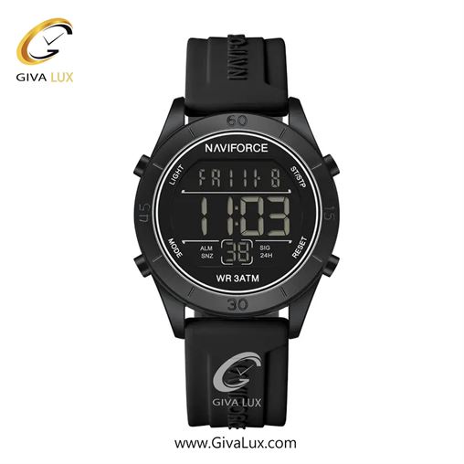 ساعت مچی اورجینال زنانه ناوی فورس|Naviforce|نوی فورس|نیوی فورس مشکی | مشکی| مشکی| کد رفرنس NF5054 B/W/B