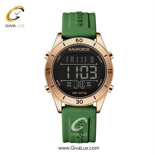 ساعت مچی اورجینال زنانه ناوی فورس|Naviforce|نوی فورس|نیوی فورس رزگلد | سبز| مشکی| کد رفرنس NF5054 RG/B/GN