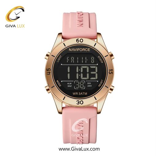 ساعت مچی اورجینال زنانه ناوی فورس|Naviforce|نوی فورس|نیوی فورس رزگلد | صورتی| مشکی| کد رفرنس NF5054 RG/B/P