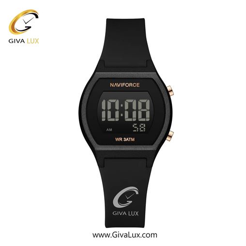 ساعت مچی اورجینال زنانه ناوی فورس|Naviforce|نوی فورس|نیوی فورس مشکی | مشکی| مشکی| کد رفرنس NF5064 B/B