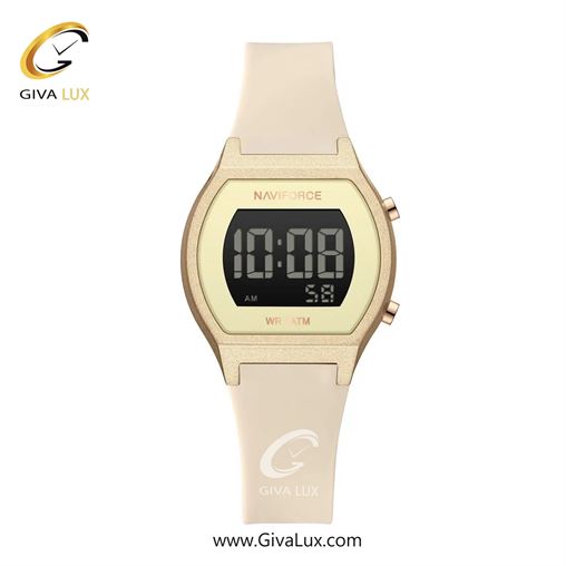 ساعت مچی اورجینال زنانه ناوی فورس|Naviforce|نوی فورس|نیوی فورس کرم | کرم| مشکی| کد رفرنس NF5064 RG/BG