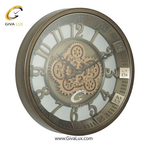 ساعت دیواری اورجینال والتر آلیاژ فلزی مشکی| کد رفرنس 5106 5107-1.jpg