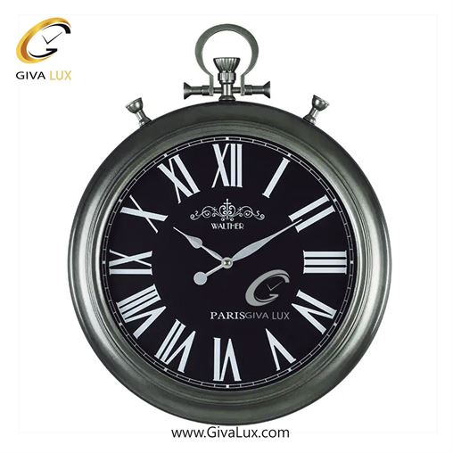 ساعت دیواری اورجینال والتر آلیاژ فلزی مشکی| کد رفرنس 7125 5123.jpg