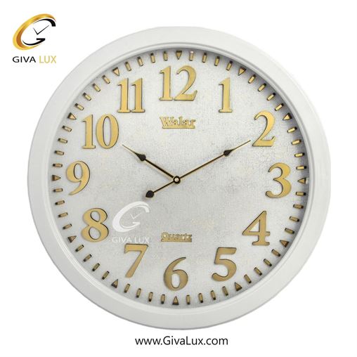 ساعت دیواری اورجینال والار PVC سفید| کد رفرنس 601