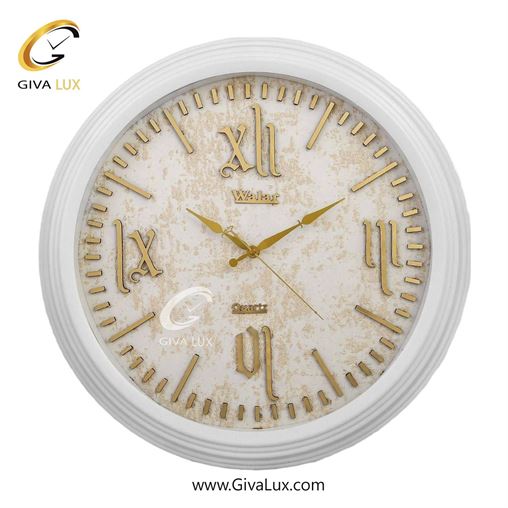 ساعت دیواری اورجینال والار PVC سفید| کد رفرنس 520